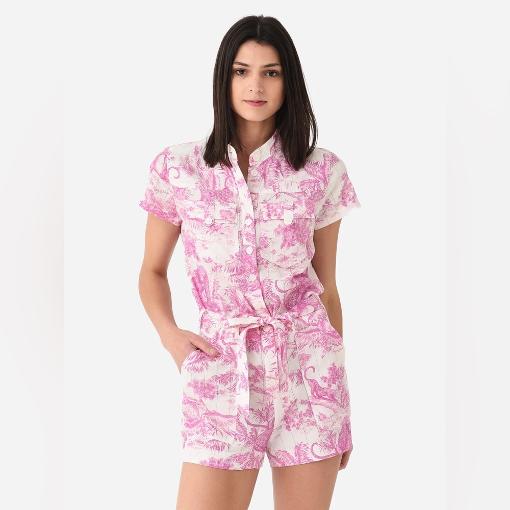 ZADIG & VOLTAIRE Women's Cookis Toile De Jouy Romper small